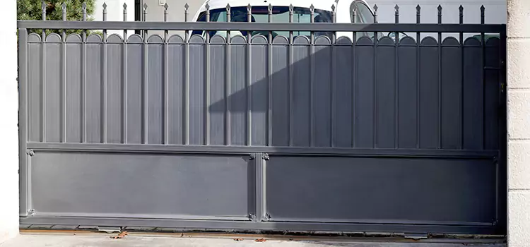 Metal Driveway Gate Installation Glenview